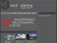 Tablet Screenshot of mackmarketing.com